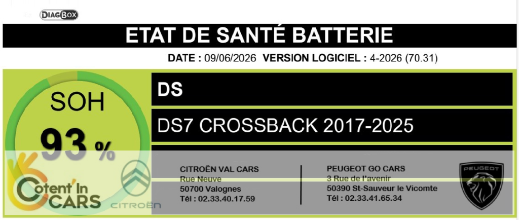 Ds DS 7 Crossback E-TENSE 4x4 300 Grand Chic